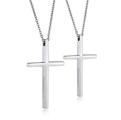 Paired Stainless Set of Matching Couple [kokoromilove] Necklace, Steel, 2, Necklace, Present, Men's, Women's