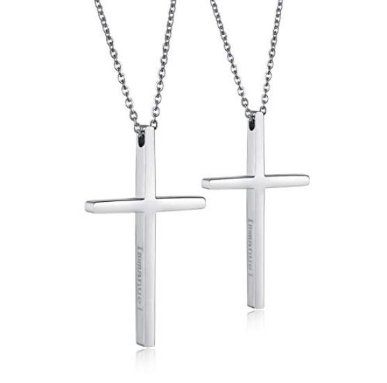 

Парний набір з нержавіючої сталі для пари [kokoromilove] Кольє, Сталь, 2, Кольє, Подарунок, Чоловічий, Жіночий