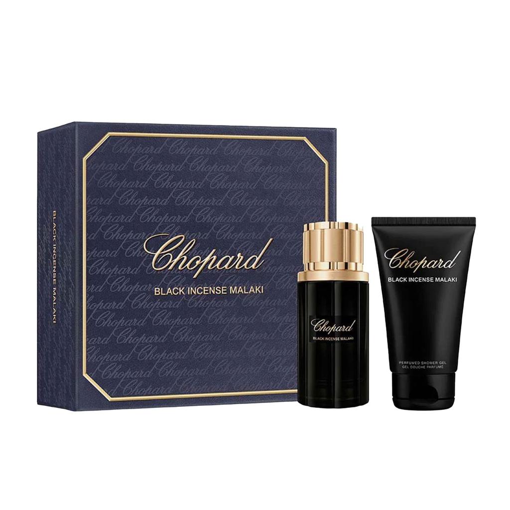 Chopard Black Incense Malaki Eau De Parfum 80ml + Shower Gel 150ml