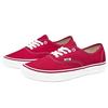 Vans Authentic Classic Canvas Low top Skateboard Shoes Unisex Red VN000EE3RED