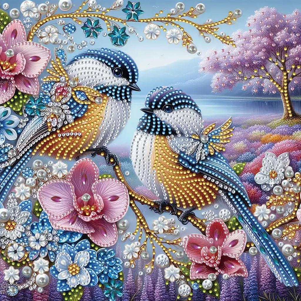 Diamond Painting, Special-Shaped Diamond Painting, Handmade Sticker Material Package 30 * 30 Diamond Sticker Diy Decorative Painting Cross-Border