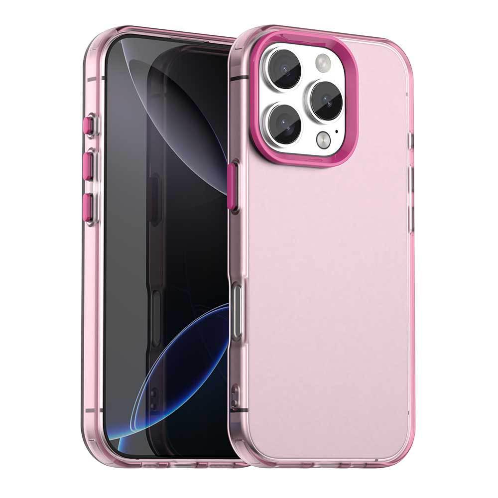 

Matte Skin Feel iPhone 17 Pro Max Case Compatible with Apple 11/12/13/14/15, Semi-Transparent Design iPhone 13 Pro