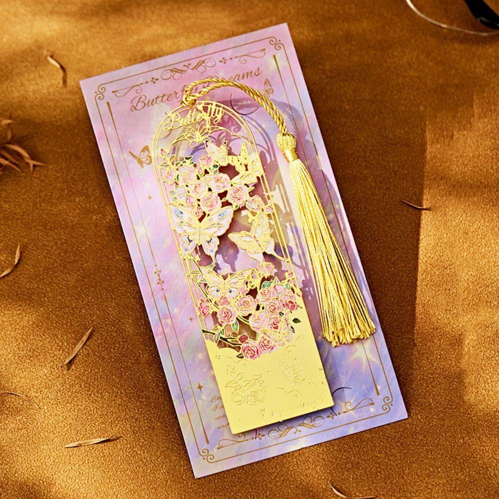 Sunflower Metal Hollow Bookmark Exquisite Reading Stationery  Book Lovers