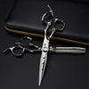 6.0" Floral Bright Napson Hairdressing Scissors - Straight, Bangs, Thinning Shears for Stylists