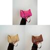 Small Square Pu Crossbody Bag With Zipper Closure For Casual Street Style Women
