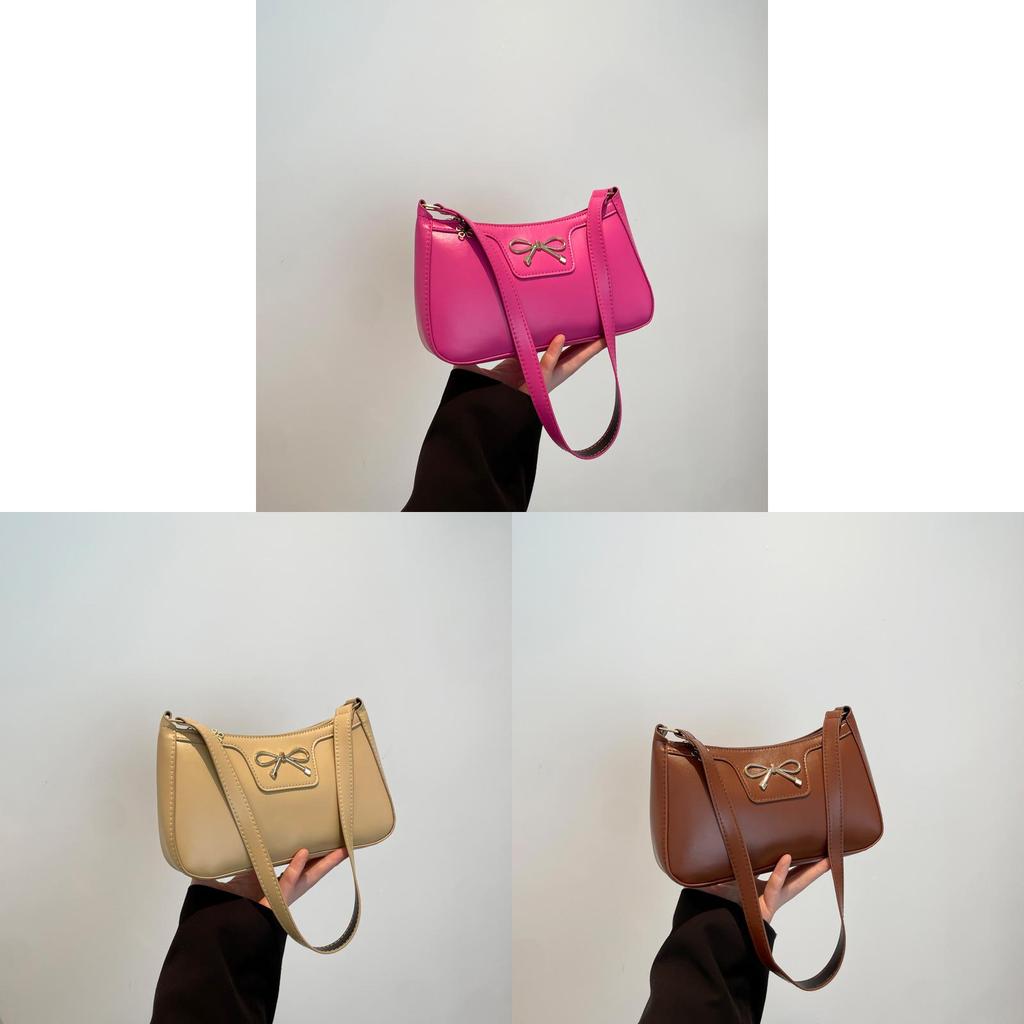 Small Square Pu Crossbody Bag With Zipper Closure For Casual Street Style Women