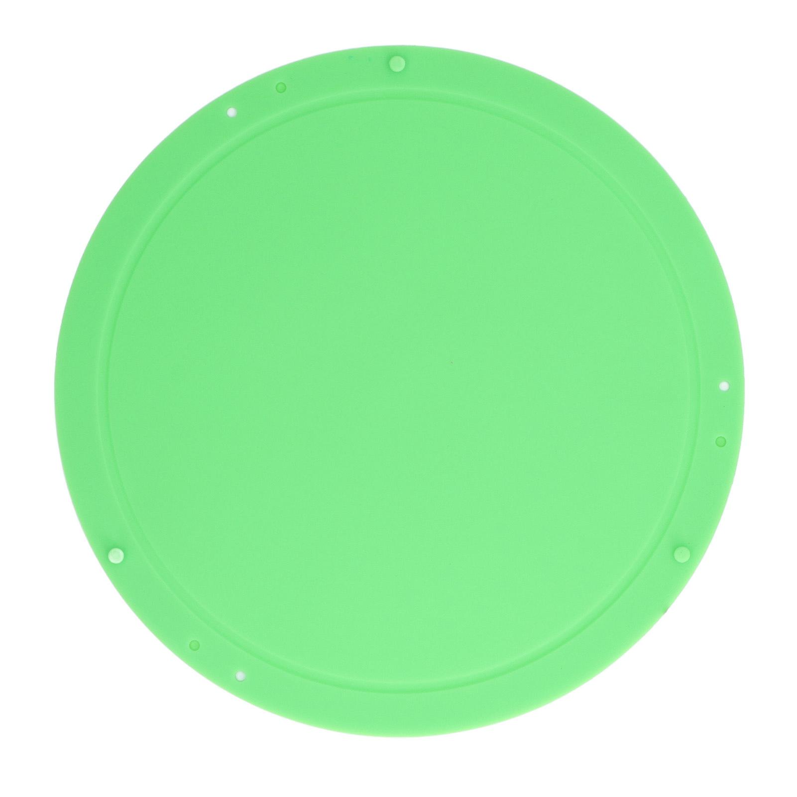 

Многофункциональная силиконовая разделочная доска, коврик для фруктов, круглая доска, коврики для пикника, подставки для еды для кухни, улицы L(for 6.5-9kg) зелёный