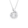 Swarovski Snake Pendant With Cubic Zirconia Women necklace Silver 5698890