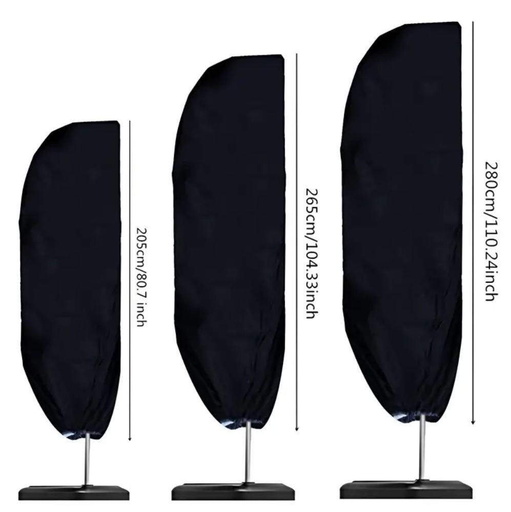 Новая защита для чехла зонта от солнца Водонепроницаемый чехол для зонта от солнца Чехол для пляжного или садового зонта для защиты зонта на открытом воздухе 205CM (10x22x19in)