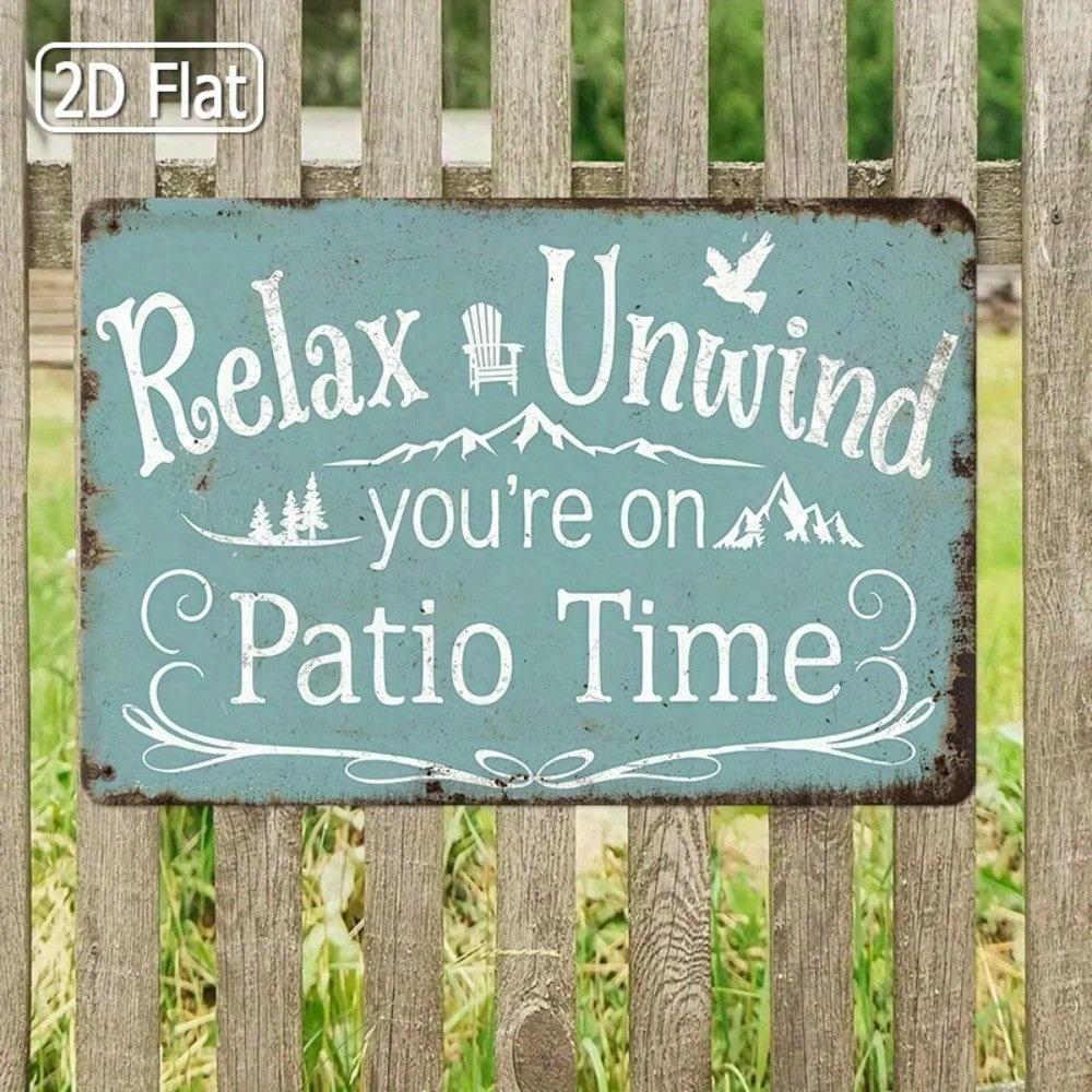 Vintage Metal Sign Retro Wall Art Home Decor 20x30cm