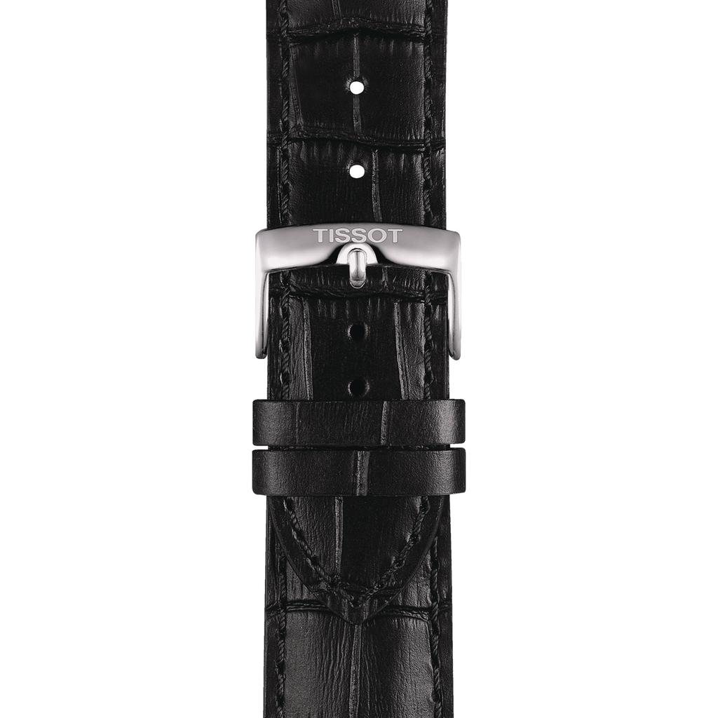 Tissot Leather Strap black Dial Men's Fashion Watch T116.410.16.057.00