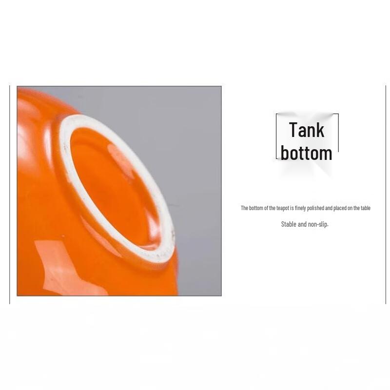 Shuangi Ceramic Persimmon Storage Jars - Set of 4