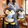 Adorable Cartoon Penguin Plush Backpack for Kids
