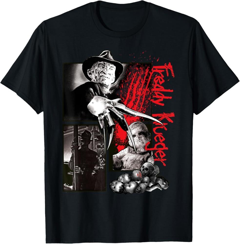 

A Nightmare On Elm Street Freddy Krueger Panels T-Shirt Unisex T-Shirt XL