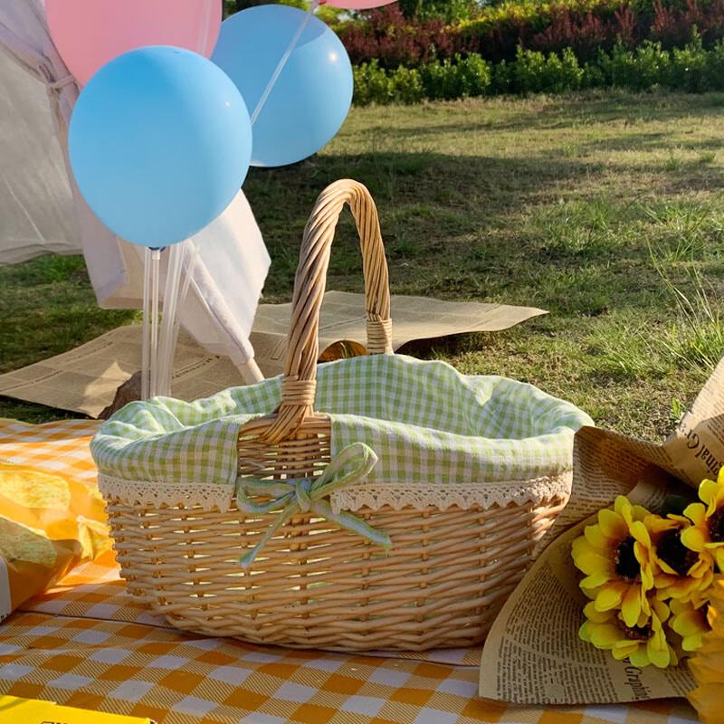 Willow Rattan Woven Multipurpose Basket