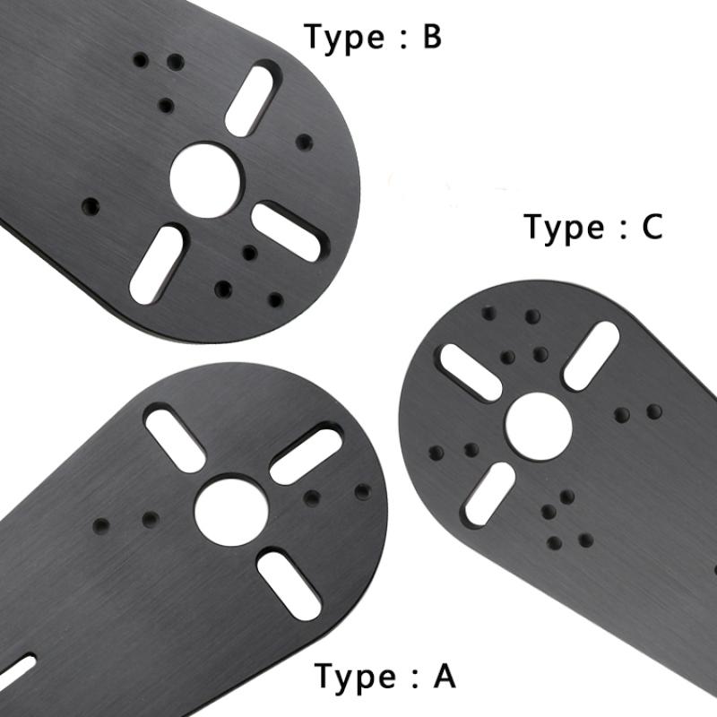 1set Circle Cutting Jig for Small Wood Routers Electric Hand Trimmers Woodworking Milling Groove
