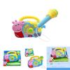 Peppa Wutz Spielzeug Lautsprecher mit Licht und Mikrofon für Kinder zum Singen und Interaktiven Spielen