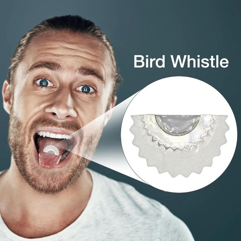 Sifflet d'Oiseau Magie Amusante Appelleur d'Oiseaux Sifflet à Langue Fauvette Original Magique Sifflement Bruitmaker Jouets Astuces Gag