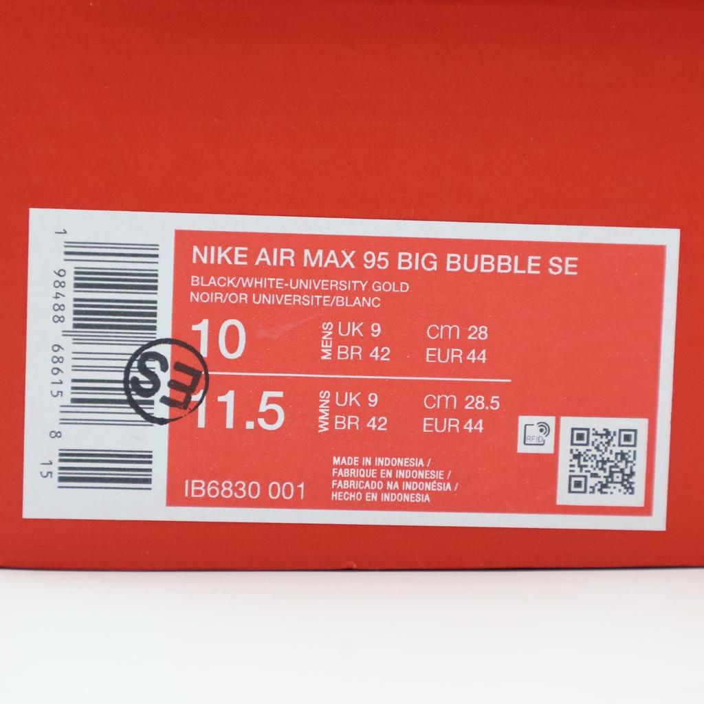 IB6830-001 Nike Air Max 95 Big Bubble SE Total 90 Pack Black (Men's)