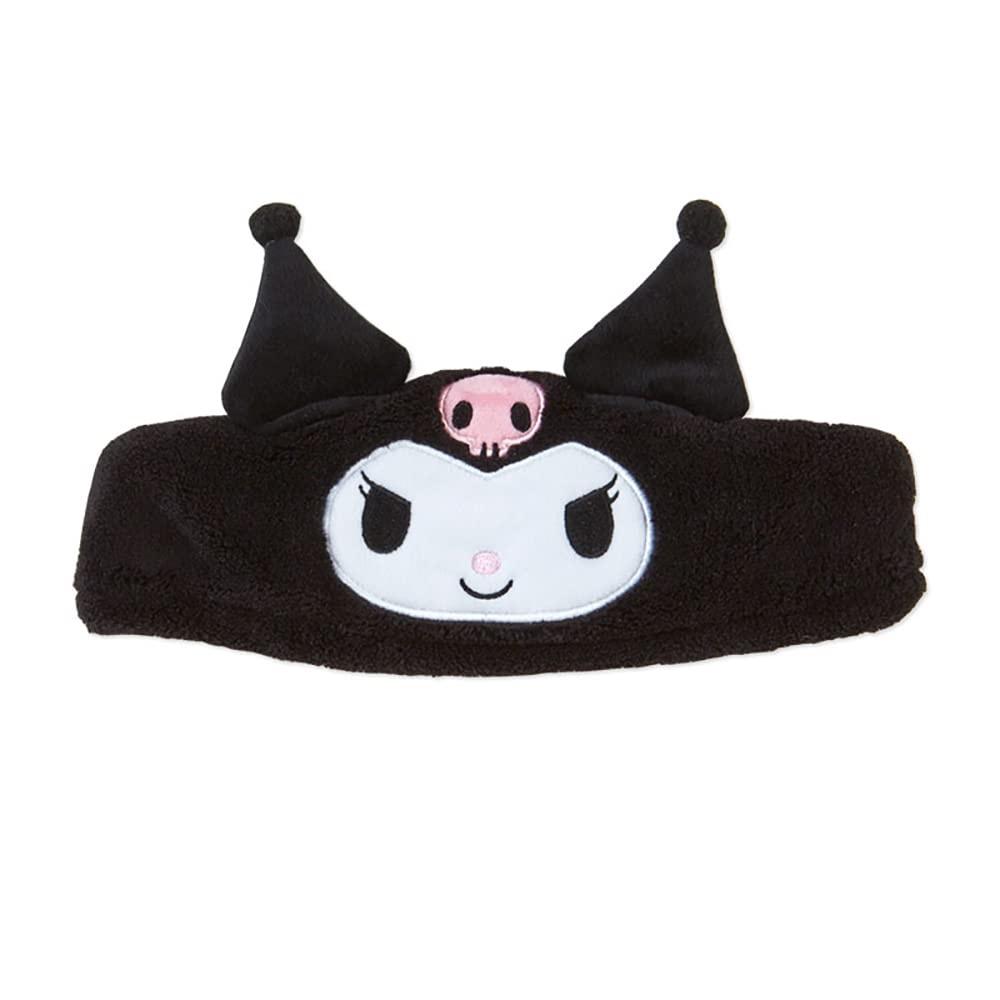 

Sanrio (SANRIO) Hair Band Turban Headband Black Kuromi Face Wash Makeup One Size Fits Most Girls Character 986216