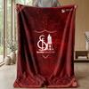 Sevilla FC Soft Flannel Fleece Blanket Lightweight Cozy Warm Throw Blanket For Sofa Bed Home Decor