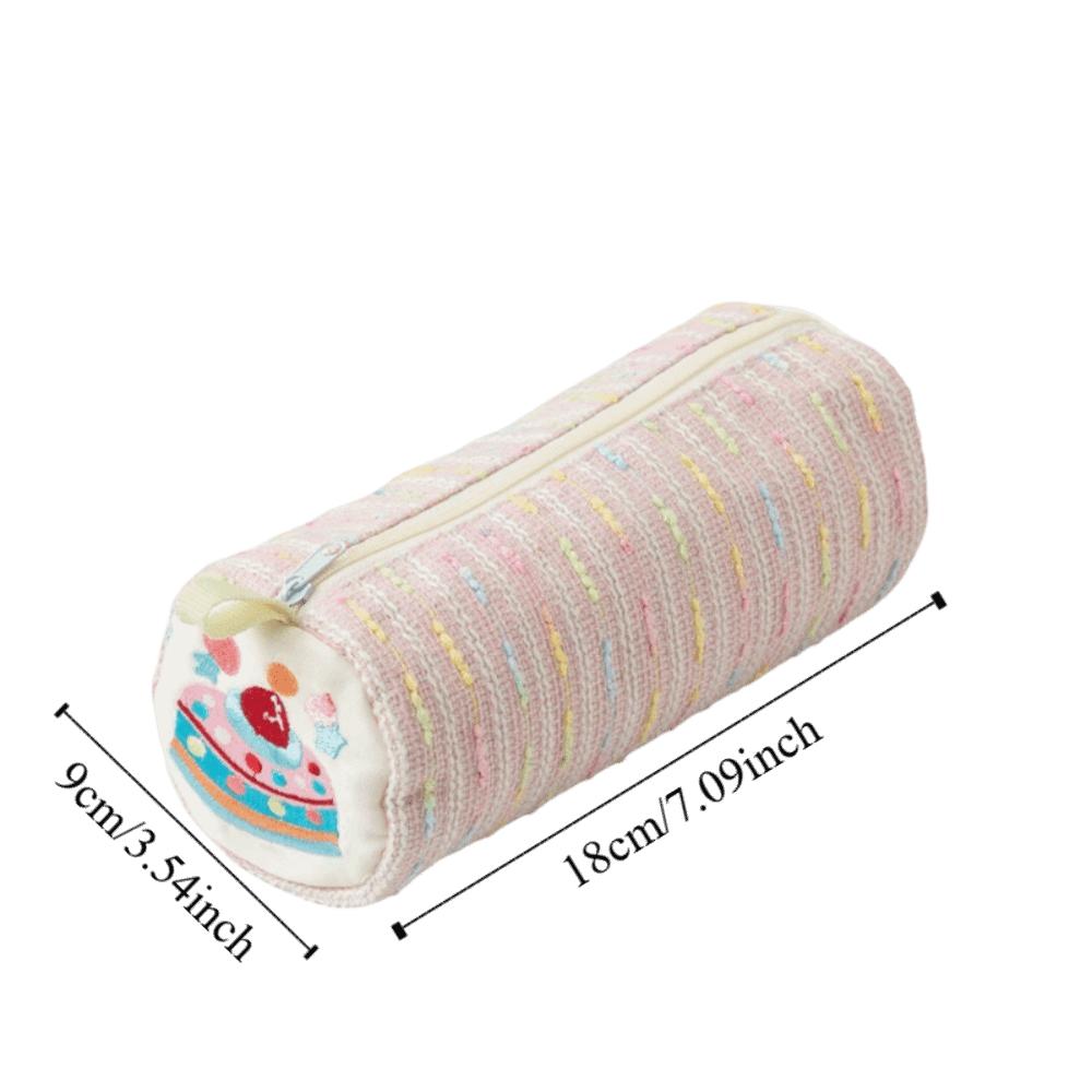 Soft Material Pencil Bag Floral Pattern Pencil Case Creative Pattern Pen Pouch School Stationery