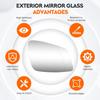 Youxmoto Passenger Right Side Heated Mirror Glass Replacement, 2009- Fit For BMW 228I 320I 328I 330I 335I 428I 430I 435I 535I 550I I3 M3 M4 M5 X1 F30