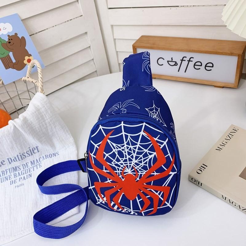 Dinosaur Unicorn Cartoon Spider Pattern Children Shoulder Bag School For