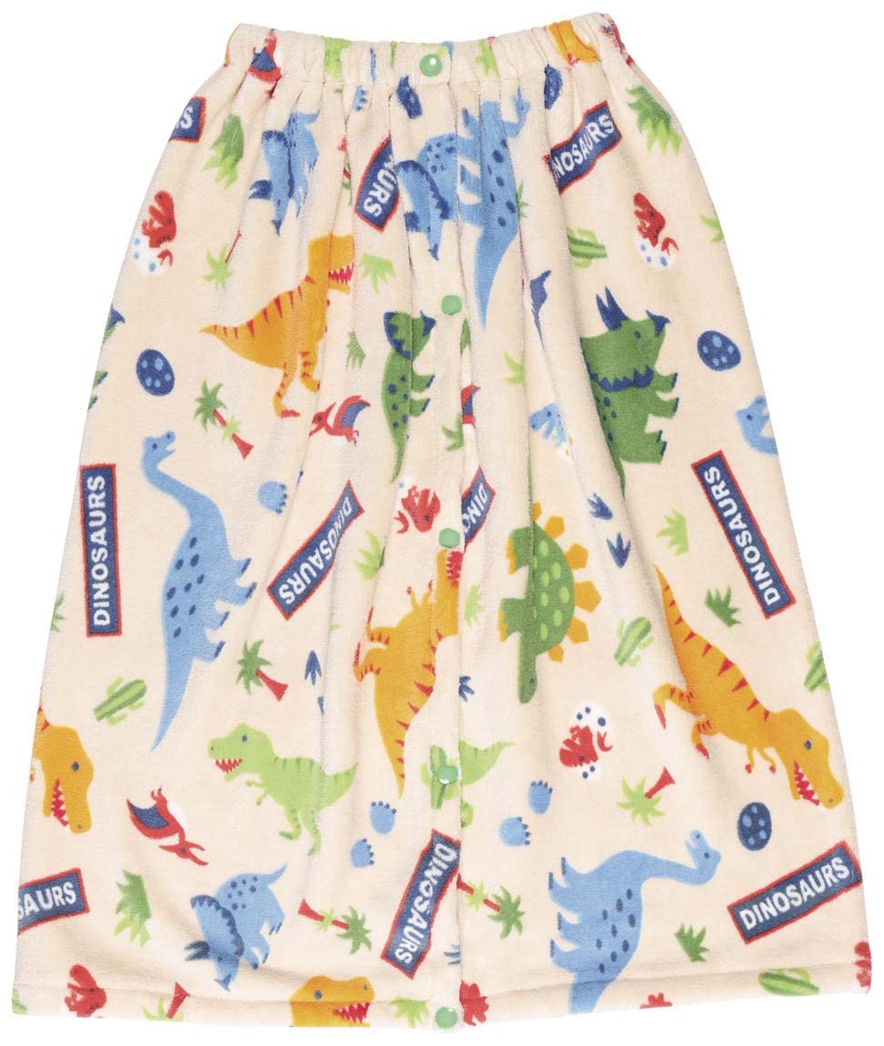 Skater Roll Absorbent, Quick-Drying Towel, Dinosaur, TOP1-A