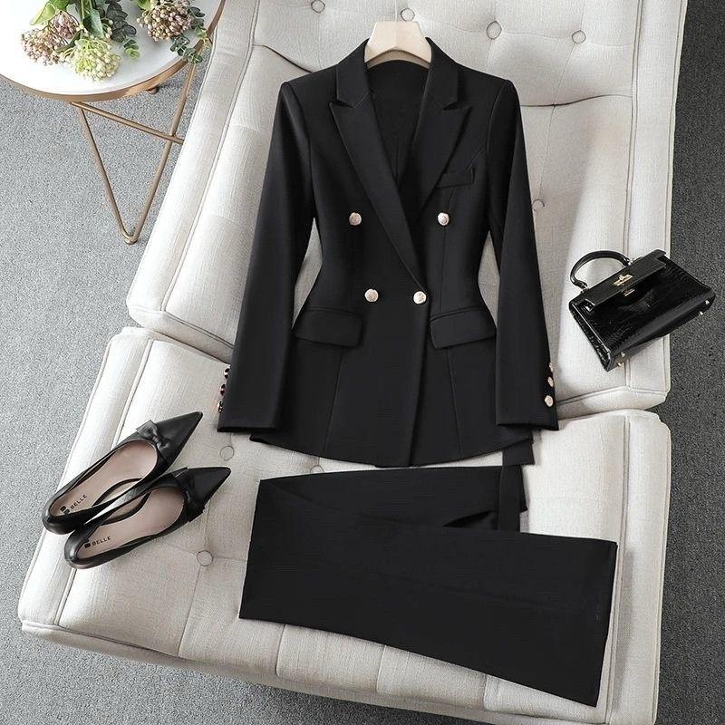 

2026 High-End Professional Suit Jacket for College Students: Formal Work Attire for Interviews M 95-105