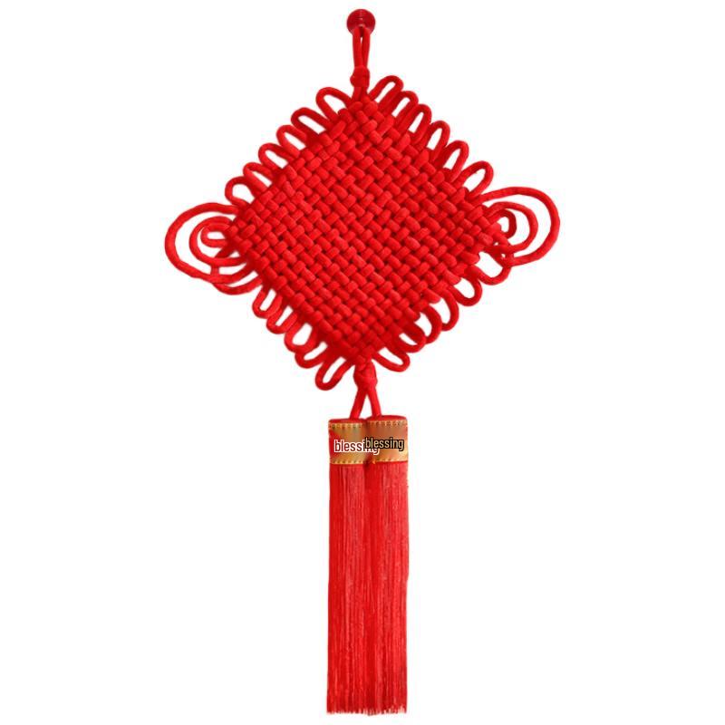 Large Velvet Chinese Knot New Year Wall Hanging