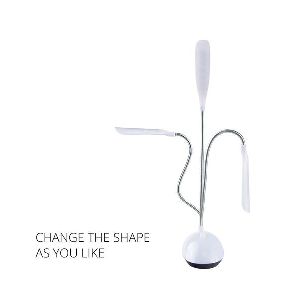 Faltbare tragbare LED-Schreibtischlampe, Augenpflege für Kinder, Schüler, Lernen, Lesen, LED-Schreibtischlampe, batteriebetrieben