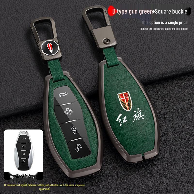 2023 Hongqi H5/H6/HS5 Men's Key Case for HS3 & HQ9 with EQM5 High-End Shell