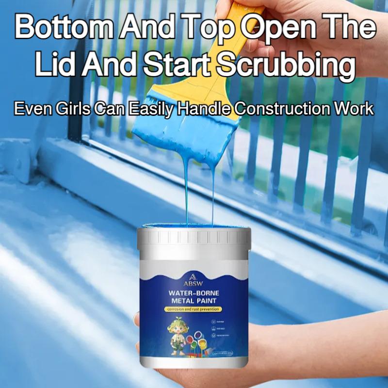 Antirust Paint Conversion Waterborne Metal Paint Multicolor Steel Tile Renovation Solid Rust Paint
