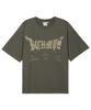 BORN CHAMPS [7 Colors] Distorted Dust Oversized Short Sleeve T-Shirt B25St39 (B Type)