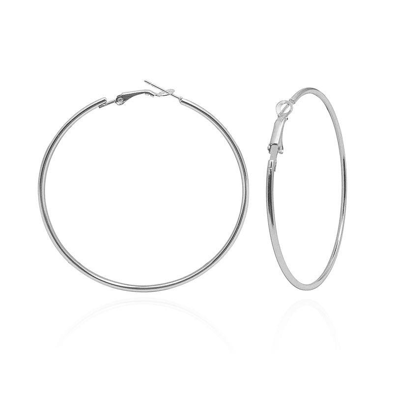 

European and American Hip-Hop Style Large Circle Earrings: Bold, Trendy Round Hoops for Women’s Fashion In-stock Fast Dispatch
