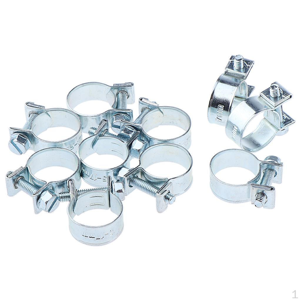 10 Clamps Fuel Line Clips