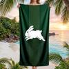 Asciugamano da Spiaggia alla Moda South Sydney Rabbitohs Asciugamano Portatile Morbido Asciugatura Rapida per Nuoto Campeggio Vacanze
