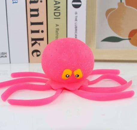 Cute Water Absorbing Octopus Kneading Toy That Can Spray Water And Knead To Relieve Stress. Summer Water Play Gift!