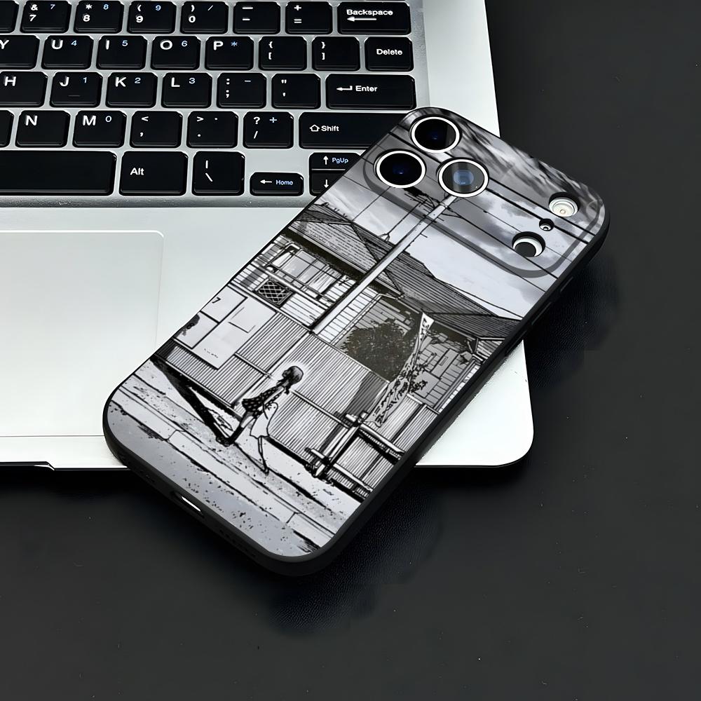 Goodnight Punpun Manga Phone Case For IPhone 17 Air 16 E Pro Max 15 14 13 Mini 12 Pro 11 Max Plus Black Soft Shell