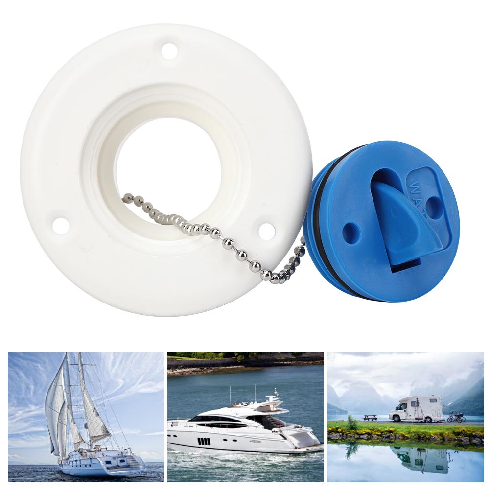 Plastic Water Hatch Cover Filler Fill Accessories for Yacht Motor Homes Conversionwhite