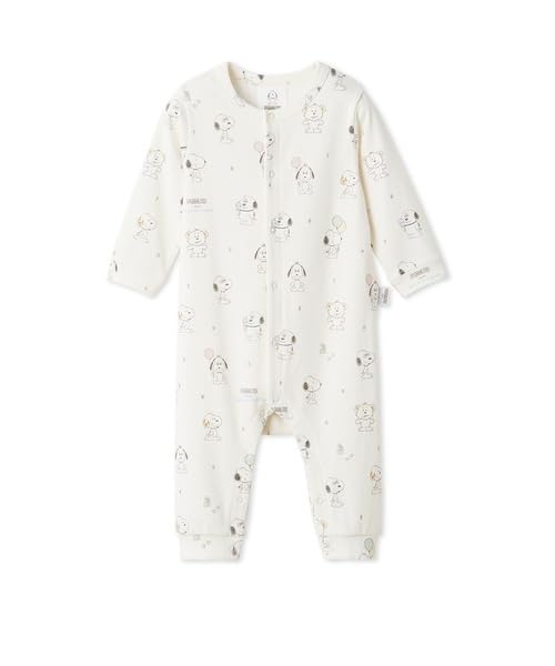 

print romper PBCO259196CRM80 [PEANUTS PUPPIES] [BABY] All-over