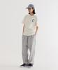 COVERNAT Slub Crack C Logo T-Shirt Ivory