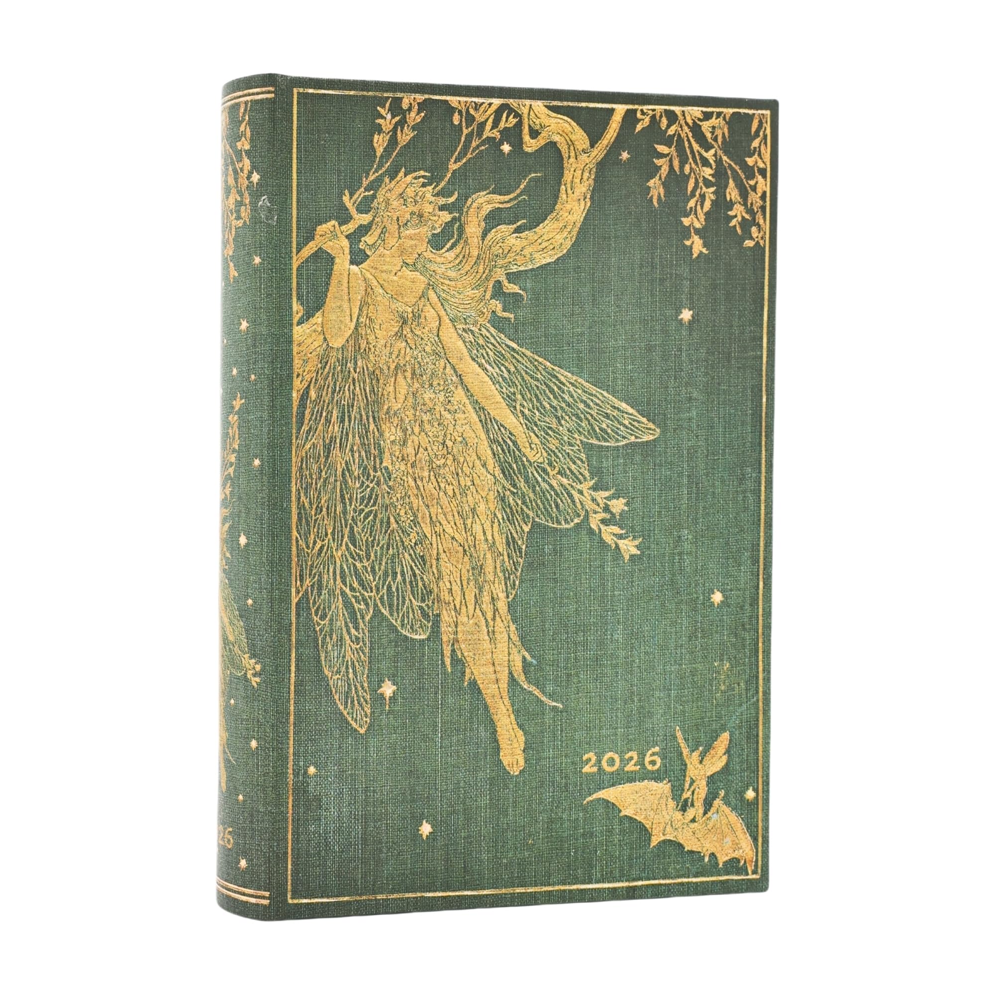 Paperblanks 2026 Diary English Edition Hardcover Olive Fairy Mini DE0724-2