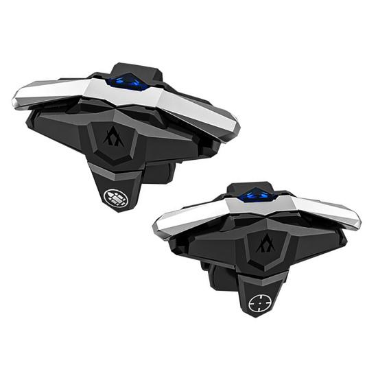 

1 Pair JS66 Gaming Trigger Quick Response Long Standby Time Universal Video Games External Phone Gaming Gamepad for iPhone чорний