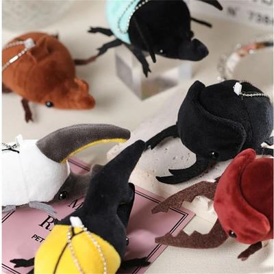 Pendentif Sac Anniversaire Petit Insecte Peluche Porte-clés Insecte Pendentif Scarabée Poupée Peluche Porte-clés Insecte