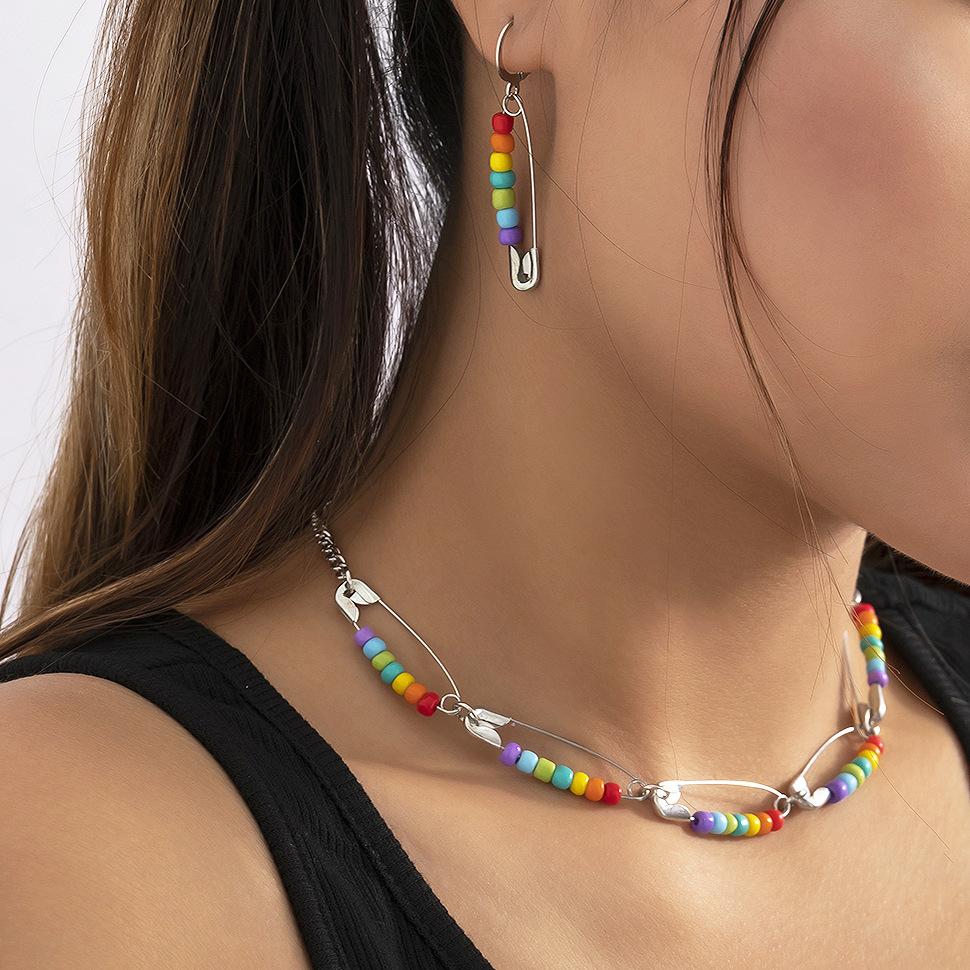 Star Party Women's Pendant Necklace Fashion Female Choker Necklaces Jewelry Simple Ladies Pentagon-Star Jewelry Gifts