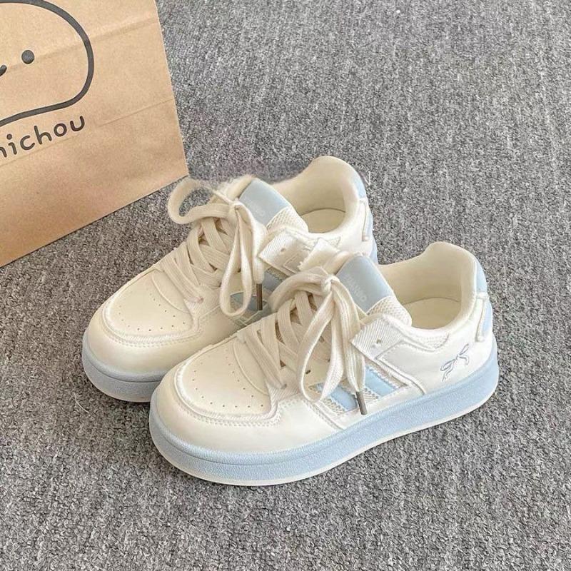 Dopamine Platform White Shoes Children's Tide Versatile Niche Bread Shoes Casual Board Shoes Spring and Summer Women's Shoes
