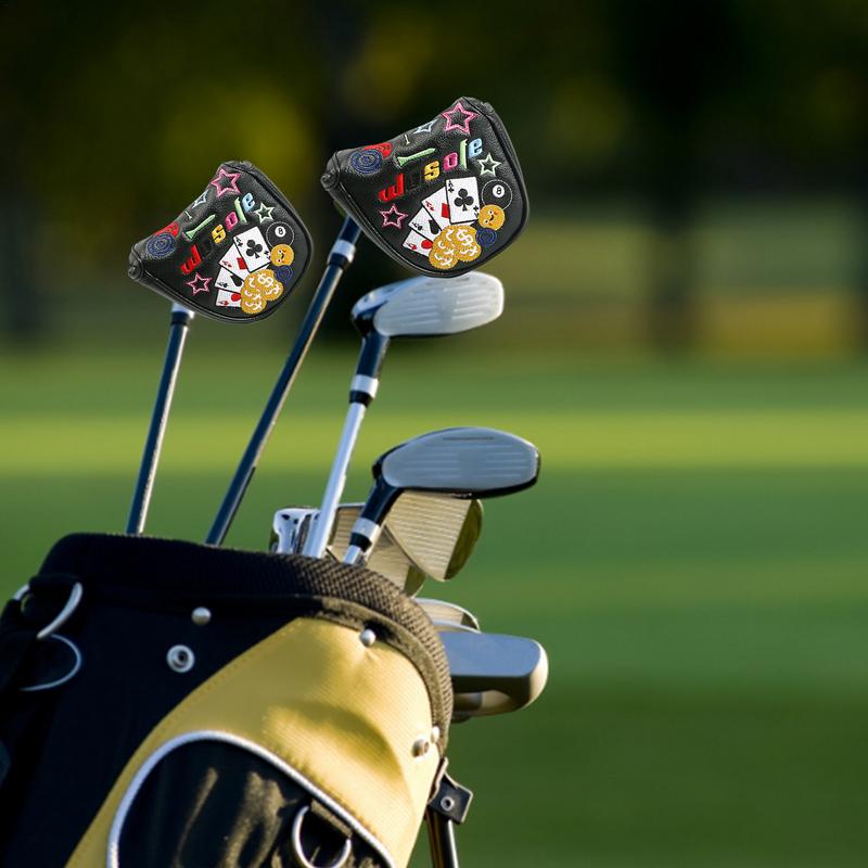 Potah na golfovou hůl Putter Magnetické zapínání PU kůže Potah na hlavu golfového putteru Golfové příslušenství Vodotěsný Ochranný potah na hlavu golfové hole