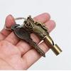 Charm Brass Keychain Survival Outdoor Whistle Outdoor Survival Tools Keys Chain Car Pendants